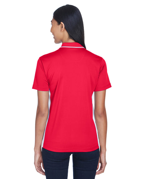 UltraClub Ladies' Cool & Dry Sport Two-Tone Polo UltraClub