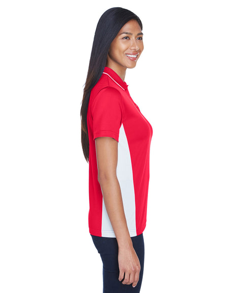 UltraClub Ladies' Cool & Dry Sport Two-Tone Polo UltraClub