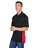 UltraClub Men's Cool & Dry Sport Two-Tone Polo Mens Apparel Shirts & Tops