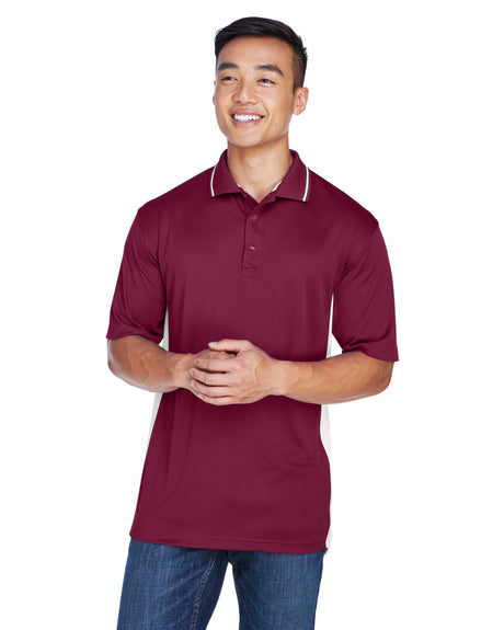UltraClub Men's Cool & Dry Sport Two-Tone Polo UltraClub
