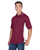 UltraClub Men's Cool & Dry Sport Two-Tone Polo Mens Apparel Shirts & Tops