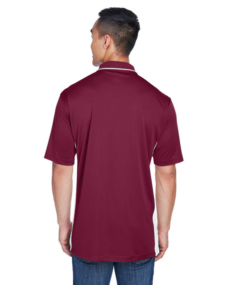 UltraClub Men's Cool & Dry Sport Two-Tone Polo UltraClub
