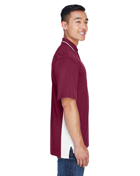 UltraClub Men's Cool & Dry Sport Two-Tone Polo UltraClub