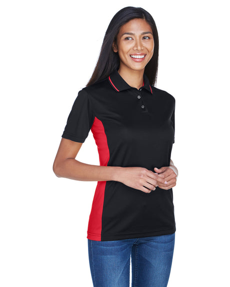 UltraClub Ladies' Cool & Dry Sport Two-Tone Polo UltraClub
