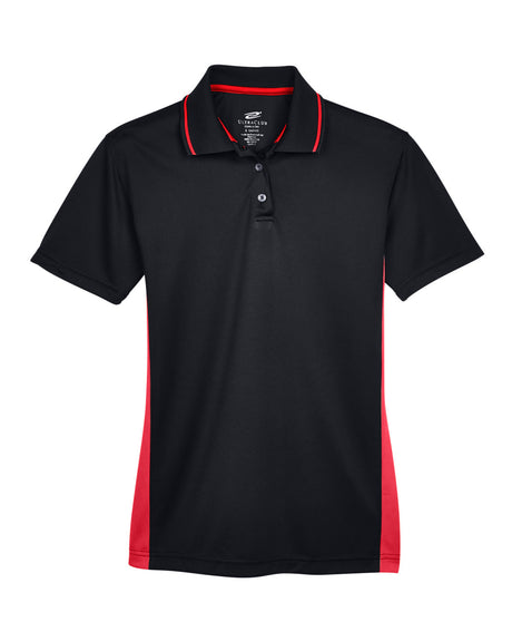 UltraClub Ladies' Cool & Dry Sport Two-Tone Polo UltraClub
