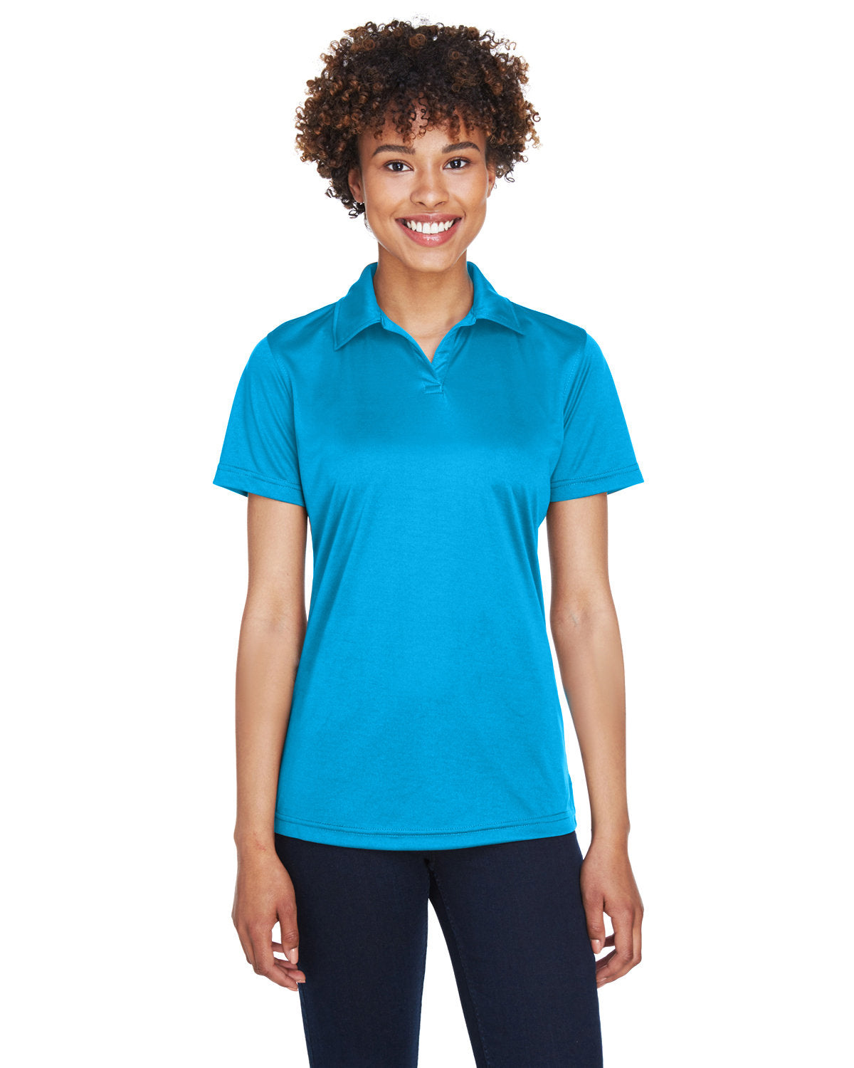 UltraClub Ladies' Cool & Dry Sport Performance Interlock Polo UltraClub