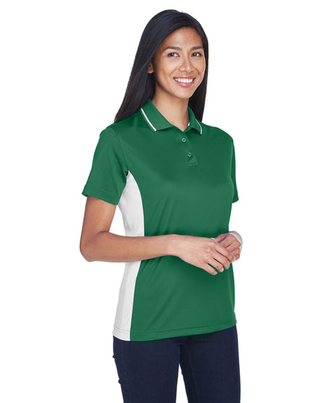 UltraClub Ladies' Cool & Dry Sport Two-Tone Polo UltraClub