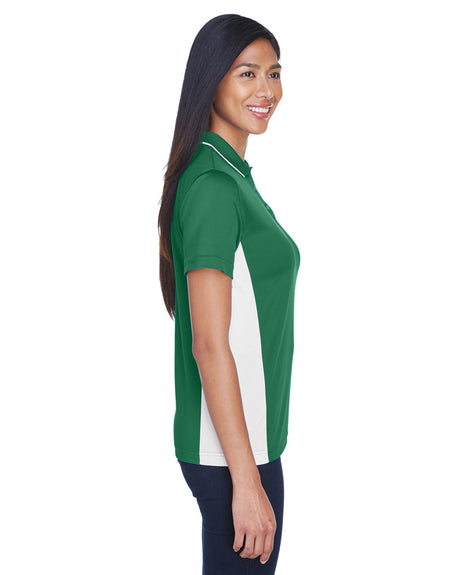 UltraClub Ladies' Cool & Dry Sport Two-Tone Polo UltraClub