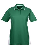UltraClub Ladies' Cool & Dry Sport Two-Tone Polo UltraClub