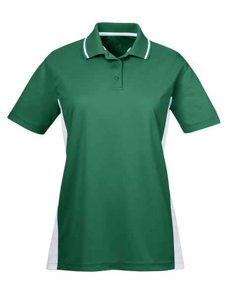 UltraClub Ladies' Cool & Dry Sport Two-Tone Polo UltraClub