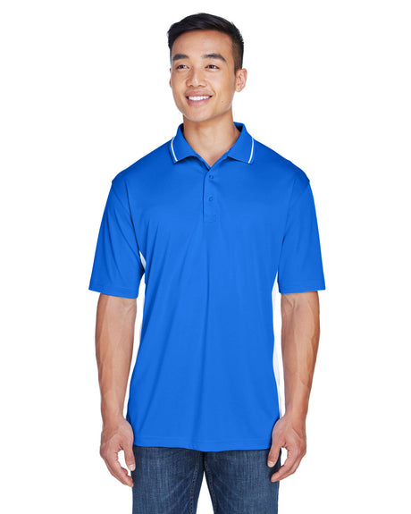UltraClub Men's Cool & Dry Sport Two-Tone Polo UltraClub