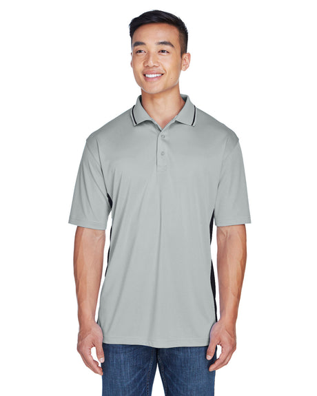 UltraClub Men's Cool & Dry Sport Two-Tone Polo UltraClub