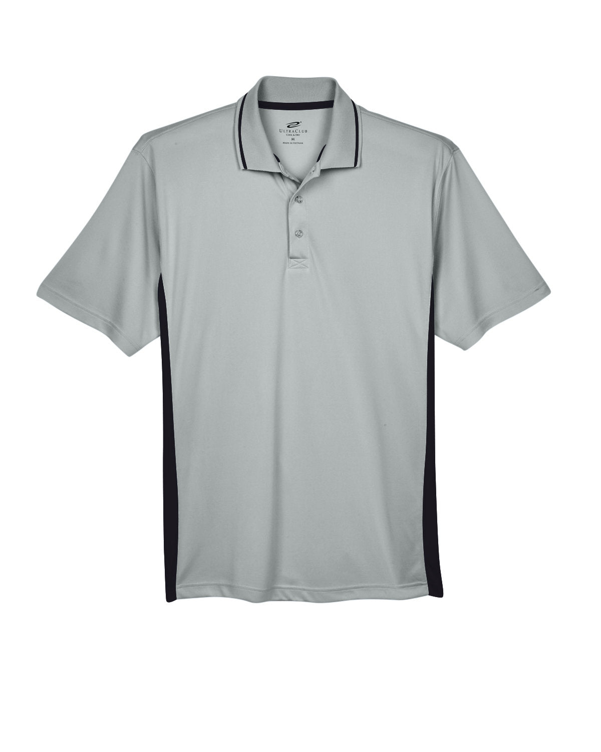 UltraClub Men's Cool & Dry Sport Two-Tone Polo Mens Apparel Shirts & Tops