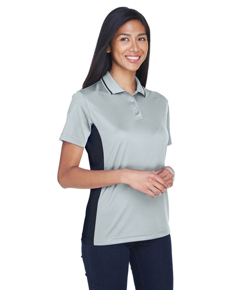 UltraClub Ladies' Cool & Dry Sport Two-Tone Polo UltraClub
