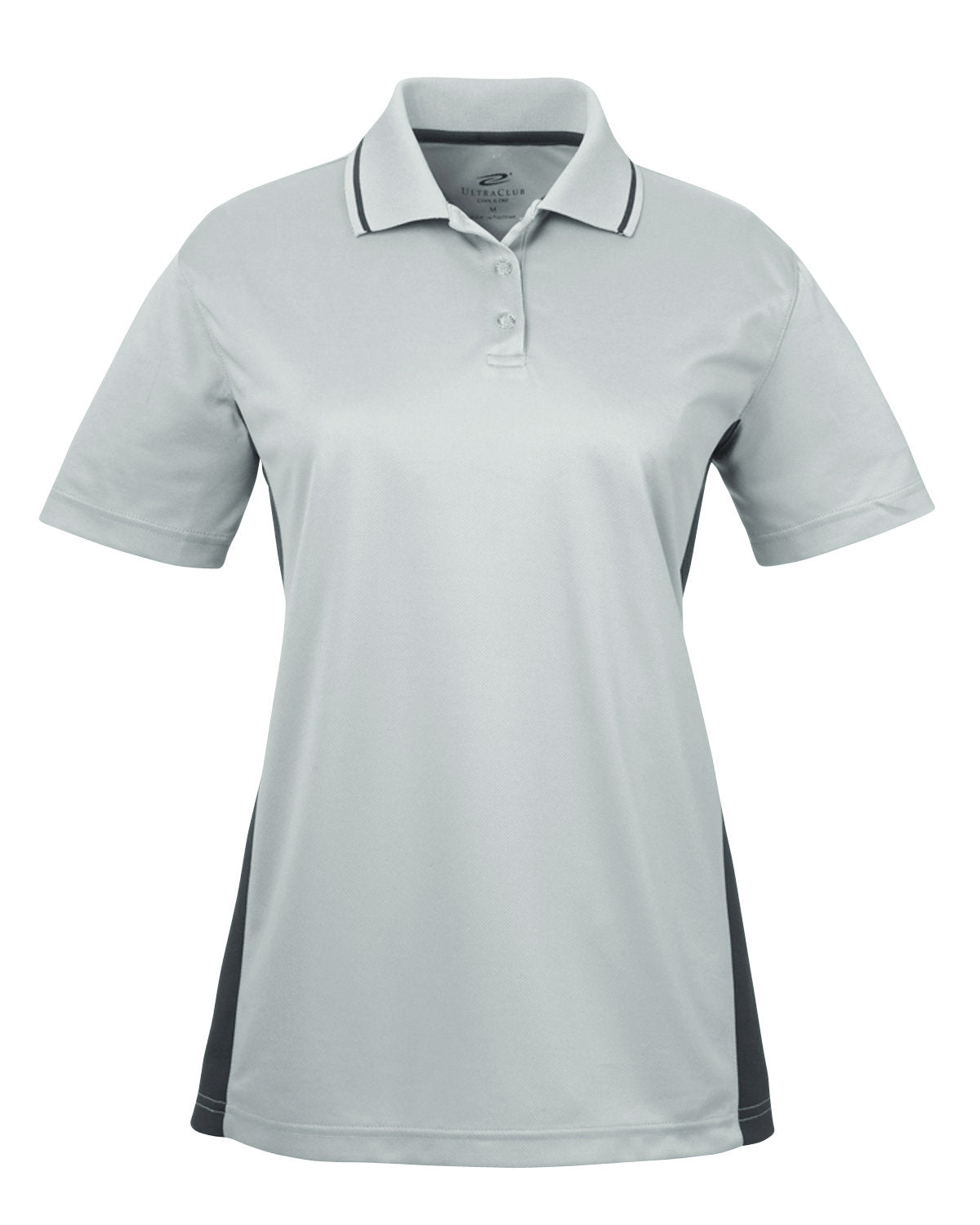 UltraClub Ladies' Cool & Dry Sport Two-Tone Polo UltraClub
