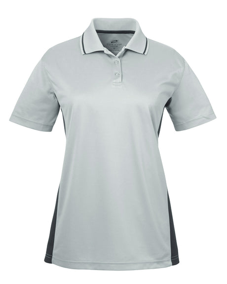 UltraClub Ladies' Cool & Dry Sport Two-Tone Polo UltraClub