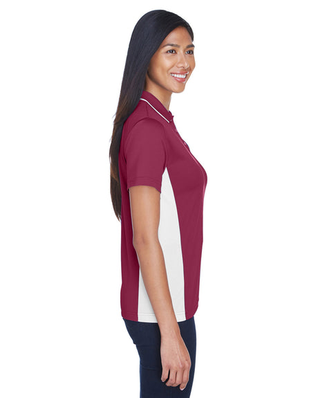 UltraClub Ladies' Cool & Dry Sport Two-Tone Polo UltraClub