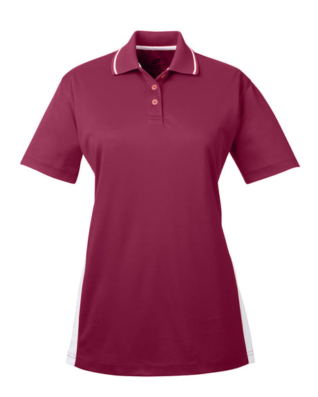UltraClub Ladies' Cool & Dry Sport Two-Tone Polo UltraClub