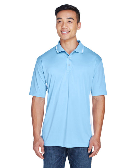 UltraClub Men's Cool & Dry Sport Two-Tone Polo UltraClub