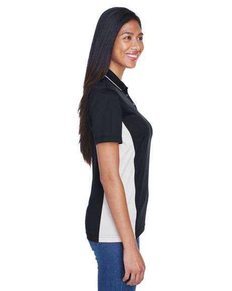 UltraClub Ladies' Cool & Dry Sport Two-Tone Polo UltraClub