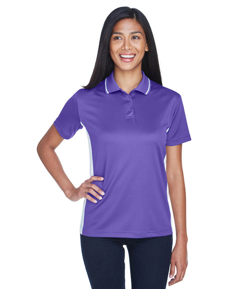 UltraClub Ladies' Cool & Dry Sport Two-Tone Polo UltraClub