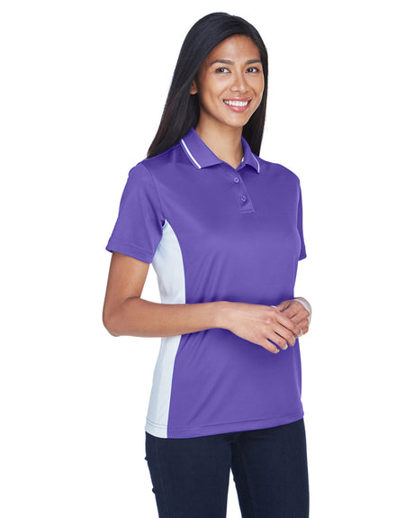 UltraClub Ladies' Cool & Dry Sport Two-Tone Polo UltraClub