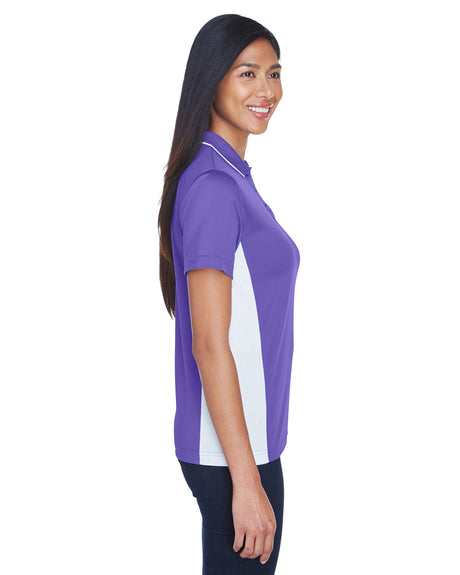 UltraClub Ladies' Cool & Dry Sport Two-Tone Polo UltraClub