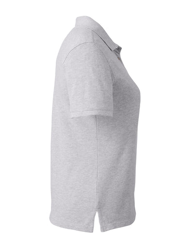 Harriton Ladies' 6 oz. Ringspun Cotton Piqué Short-Sleeve Polo