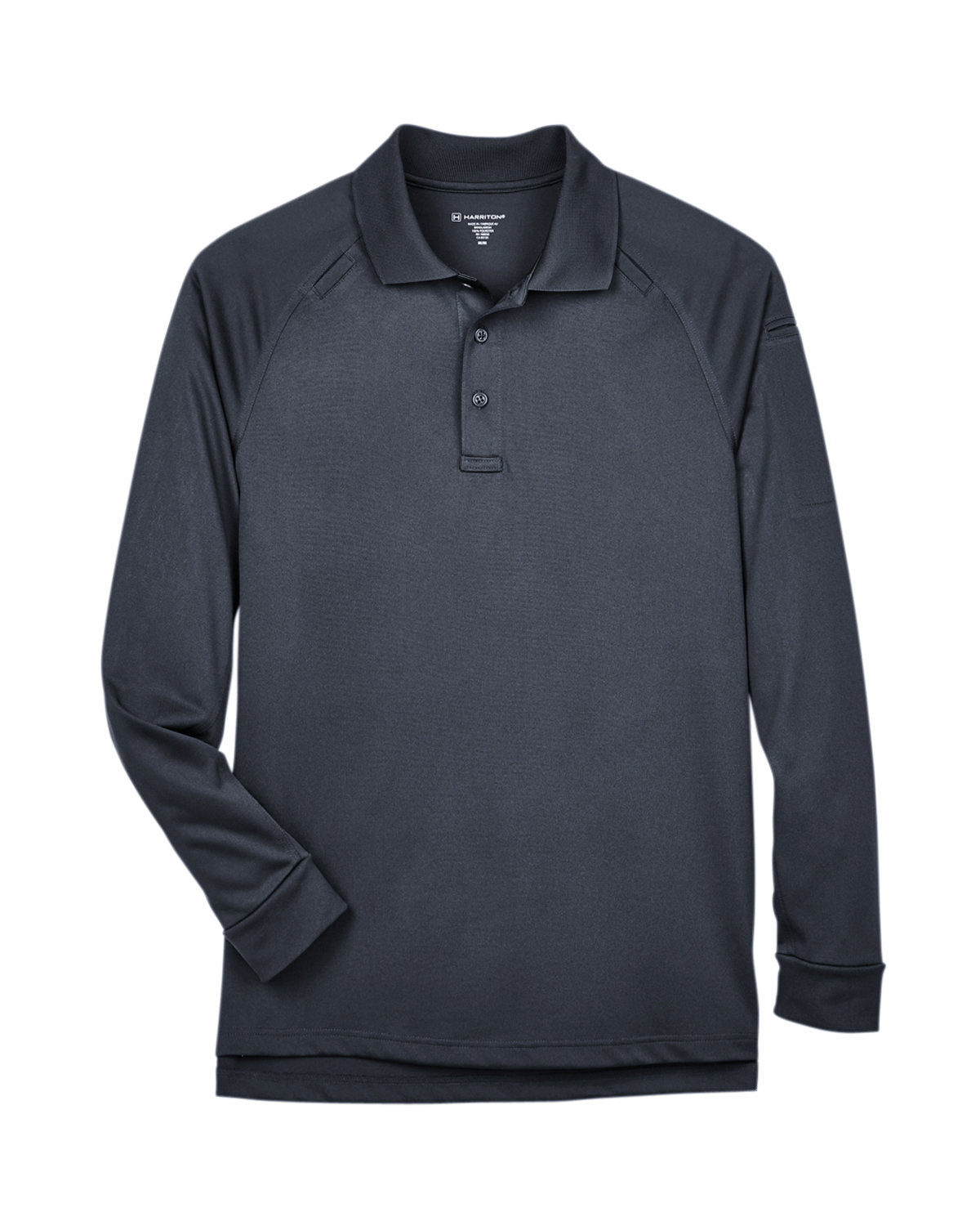 Harriton Men's Advantage Snag Protection Plus Long-Sleeve Tactical Polo Harriton