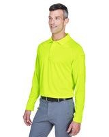 Harriton Men's Advantage Snag Protection Plus Long-Sleeve Tactical Polo Harriton
