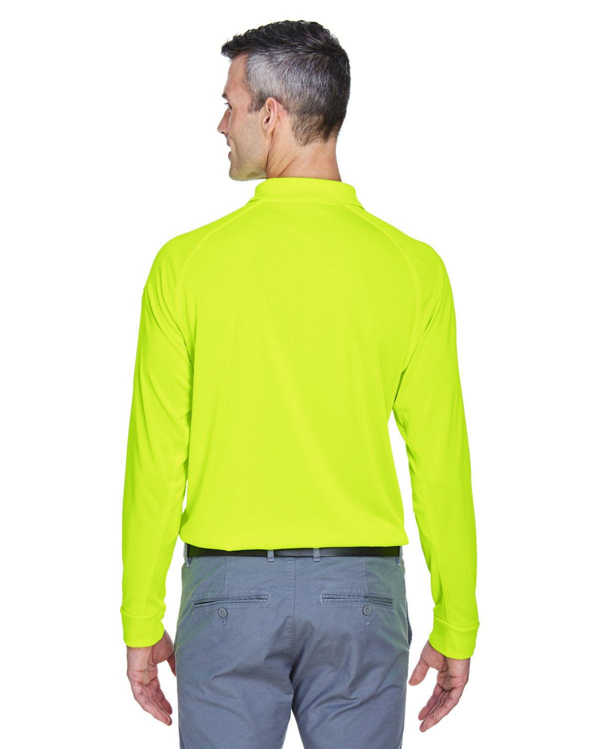 Harriton Men's Advantage Snag Protection Plus Long-Sleeve Tactical Polo Harriton