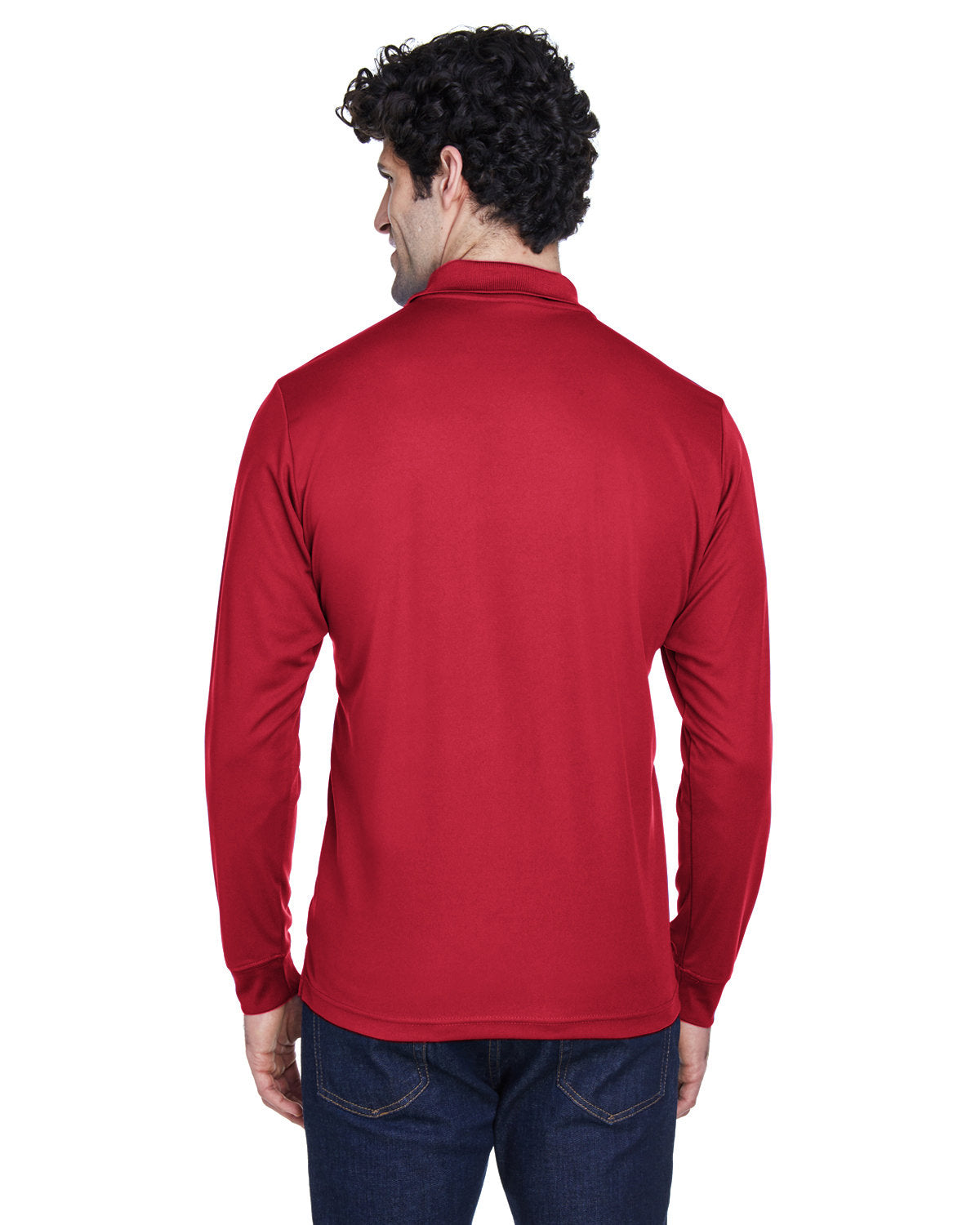 CORE365 Men's Pinnacle Performance Long-Sleeve Piqué Polo CORE365