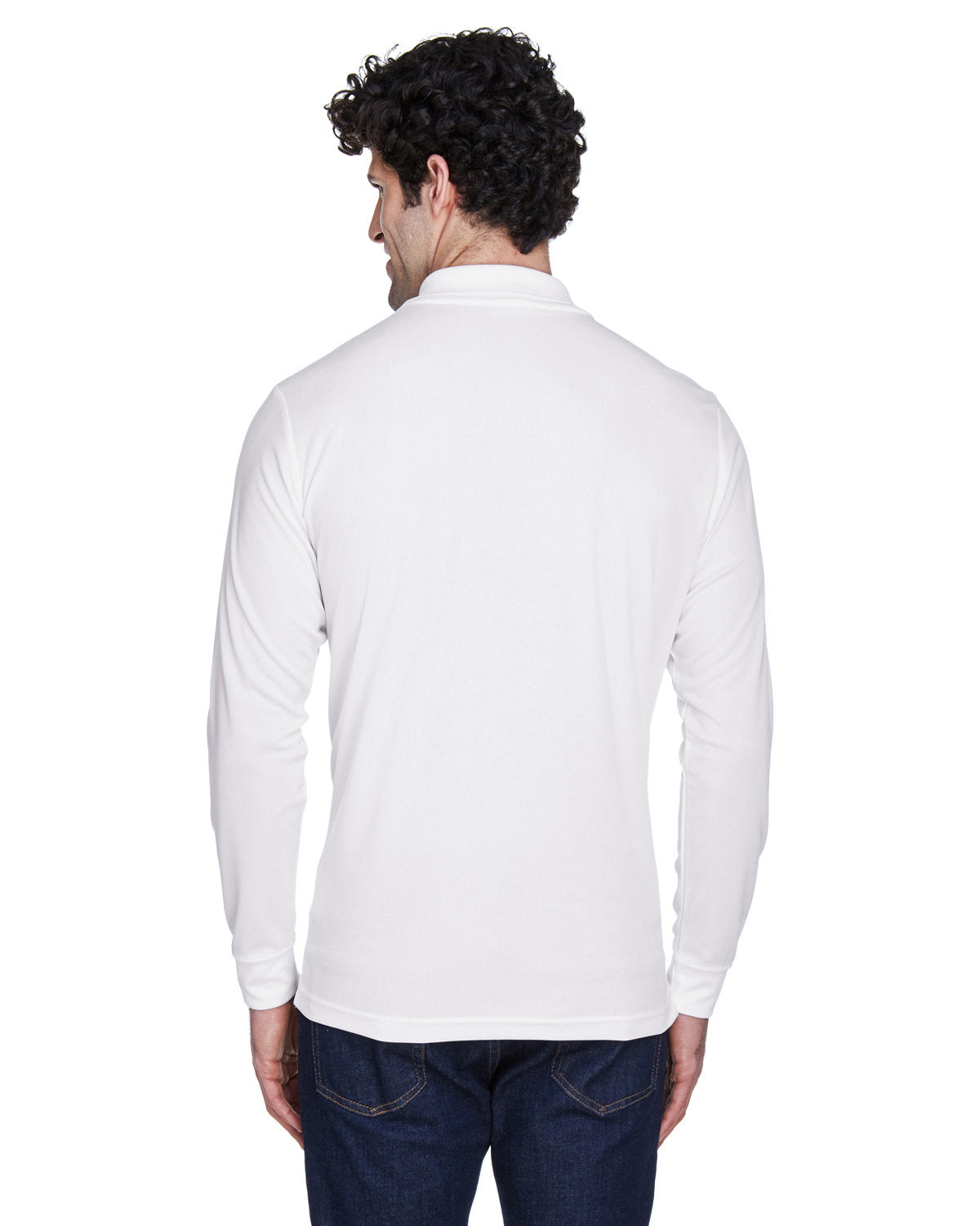 CORE365 Men's Pinnacle Performance Long-Sleeve Piqué Polo CORE365