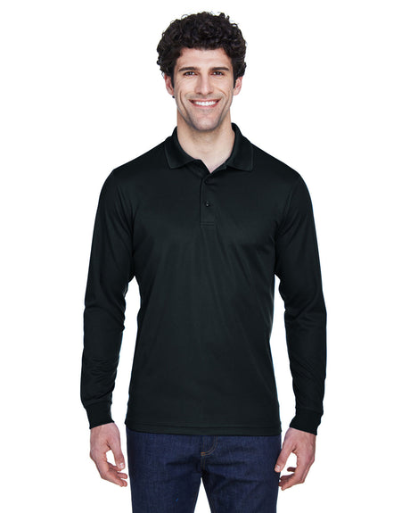 CORE365 Men's Pinnacle Performance Long-Sleeve Piqué Polo Mens Apparel Shirts & Tops