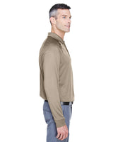 Harriton Men's Advantage Snag Protection Plus Long-Sleeve Tactical Polo Harriton