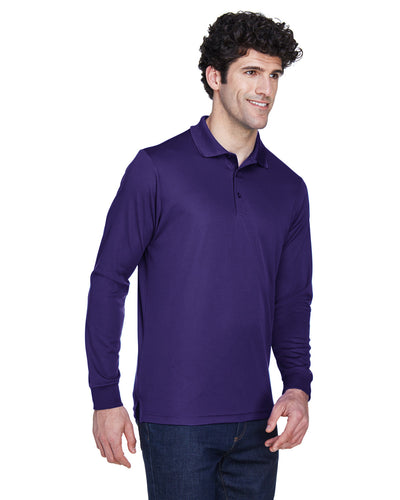 CORE365 Men's Pinnacle Performance Long-Sleeve Piqué Polo