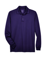 CORE365 Men's Pinnacle Performance Long-Sleeve Piqué Polo CORE365