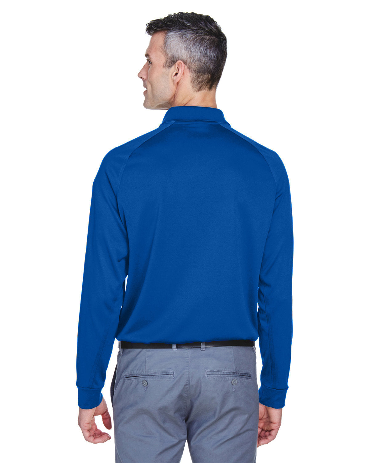 Harriton Men's Advantage Snag Protection Plus Long-Sleeve Tactical Polo Harriton