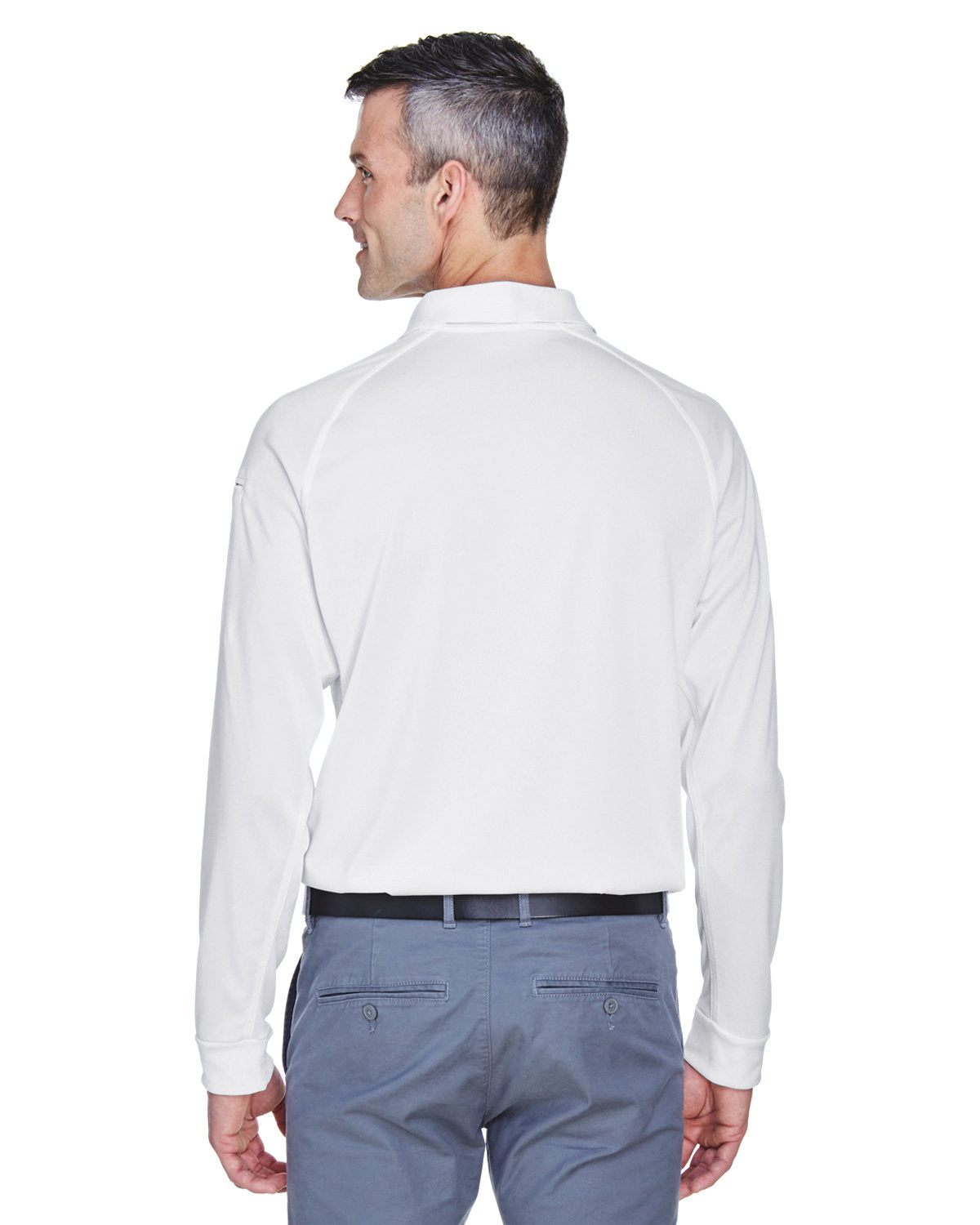 Harriton Men's Advantage Snag Protection Plus Long-Sleeve Tactical Polo Harriton
