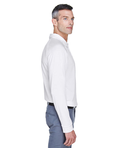 Harriton Men's Advantage Snag Protection Plus Long-Sleeve Tactical Polo