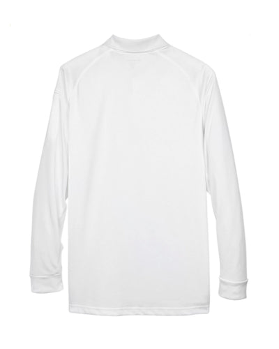 Harriton Men's Advantage Snag Protection Plus Long-Sleeve Tactical Polo