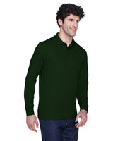 CORE365 Men's Pinnacle Performance Long-Sleeve Piqué Polo CORE365