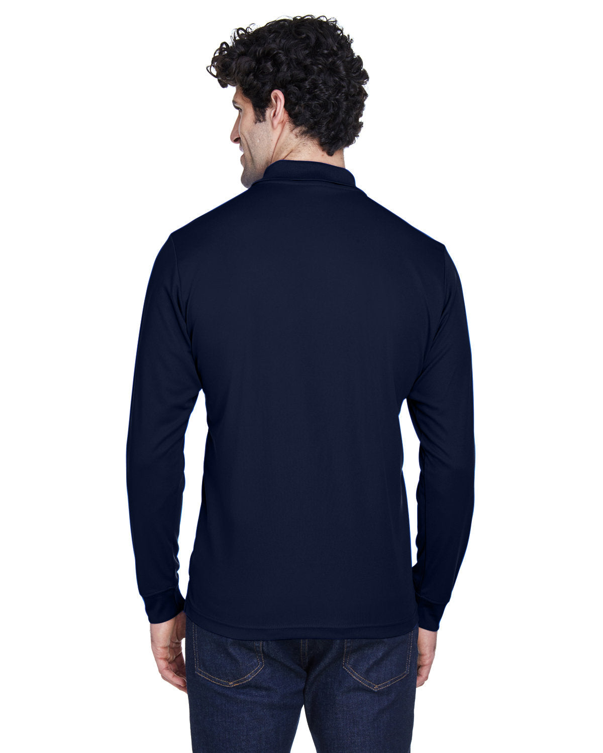 CORE365 Men's Pinnacle Performance Long-Sleeve Piqué Polo CORE365