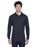CORE365 Men's Pinnacle Performance Long-Sleeve Piqué Polo CORE365
