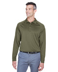 Harriton Men's Advantage Snag Protection Plus Long-Sleeve Tactical Polo Harriton