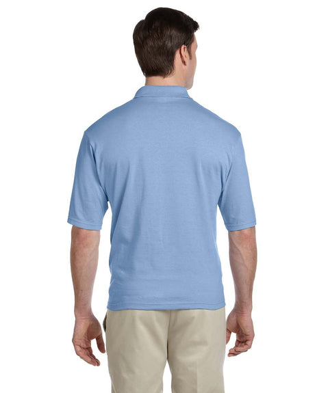 JERZEES Men's SpotShield™ 50/50 Polo with Pocket JERZEES