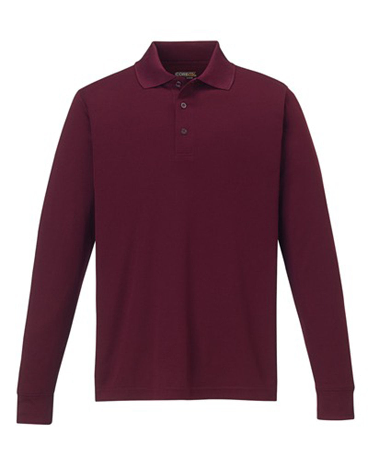 CORE365 Men's Pinnacle Performance Long-Sleeve Piqué Polo CORE365