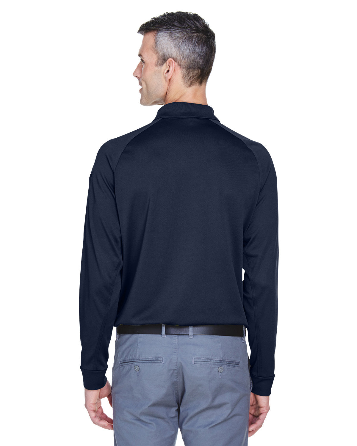 Harriton Men's Advantage Snag Protection Plus Long-Sleeve Tactical Polo Harriton