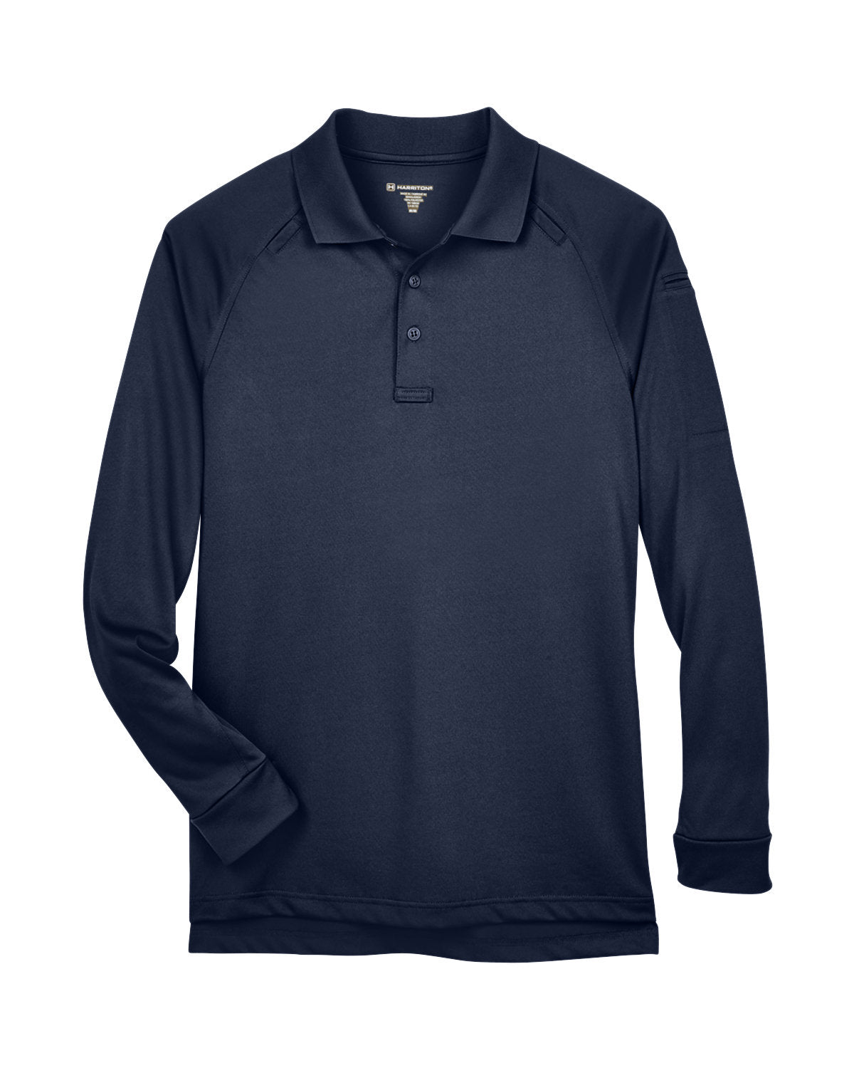 Harriton Men's Advantage Snag Protection Plus Long-Sleeve Tactical Polo Harriton