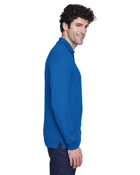 CORE365 Men's Pinnacle Performance Long-Sleeve Piqué Polo Mens Apparel Shirts & Tops